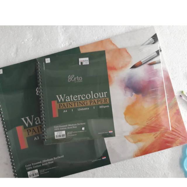 

Arto Watercolour Pad A3 300gsm Cotton