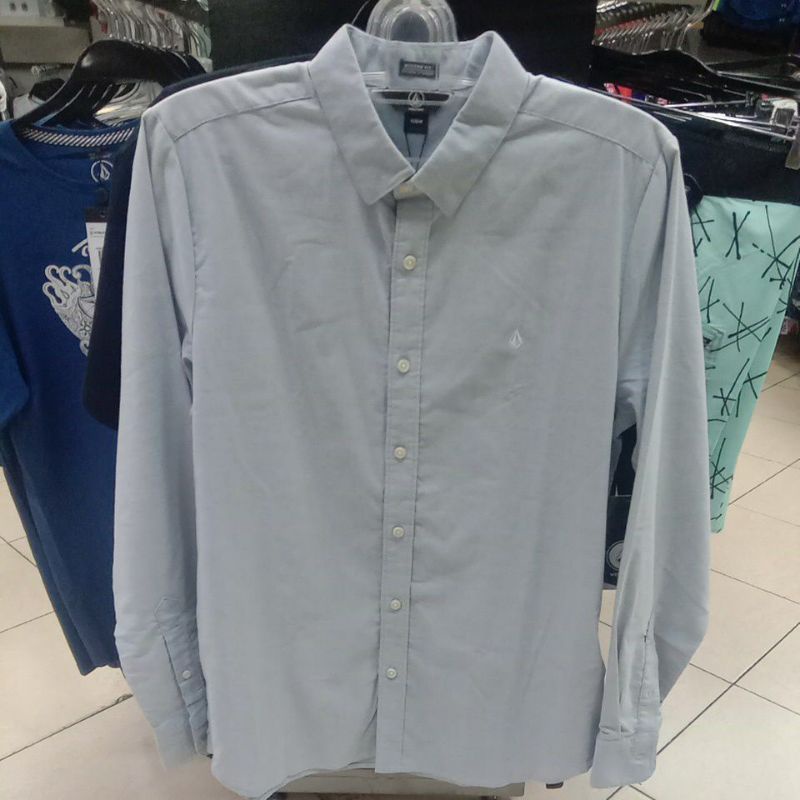 kemeja panjang volcom