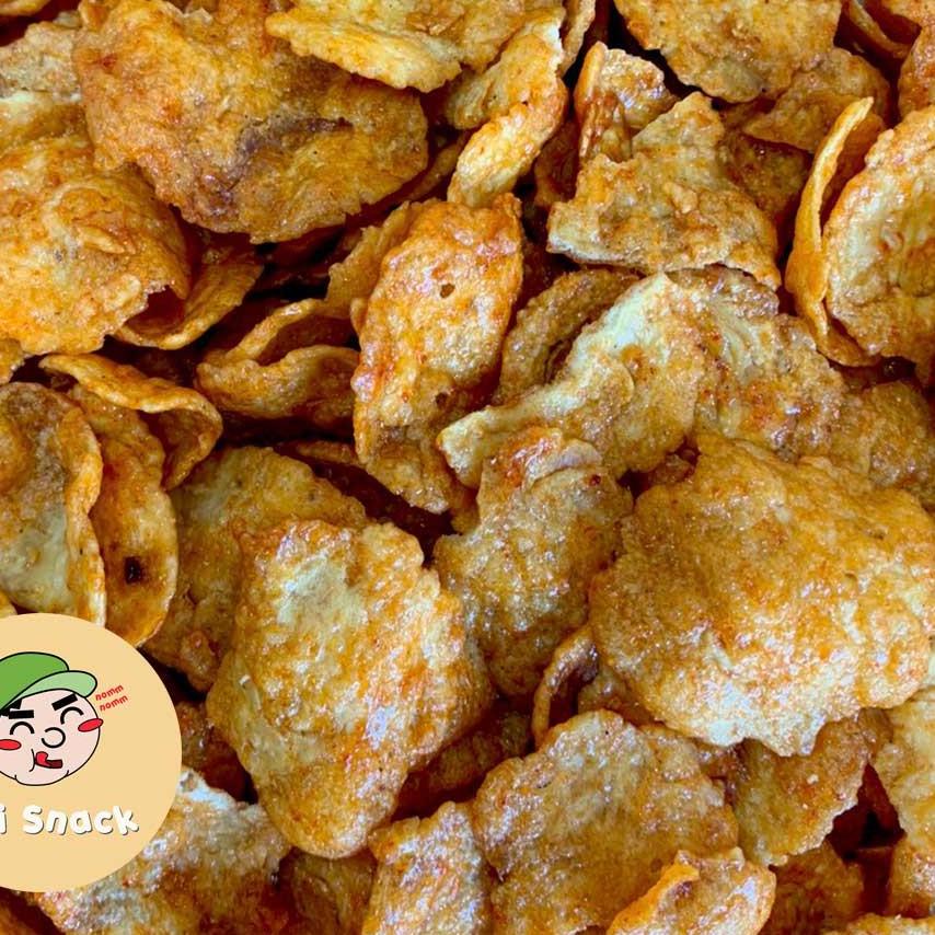 

New! 500Gr Emping Pedas Manis Belinjo Vegan Friendly Oui Snack