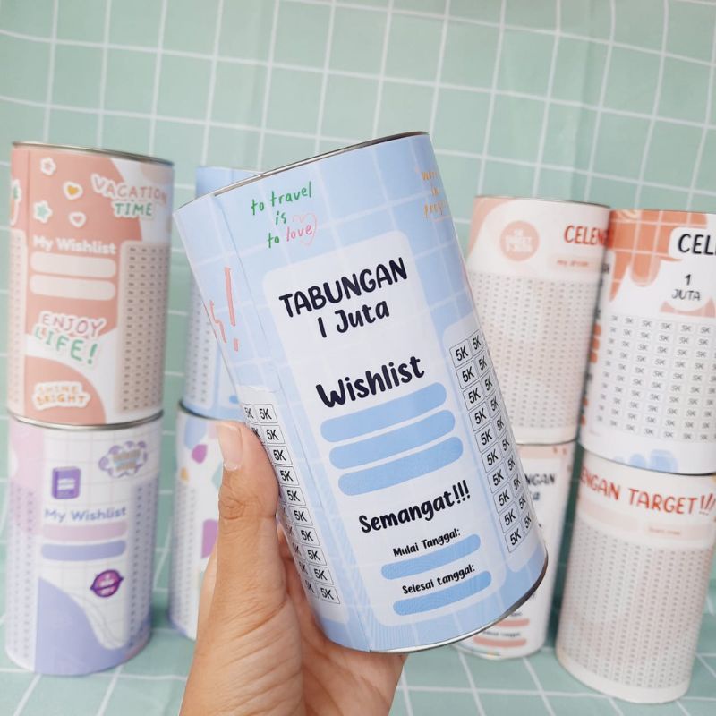 Celengan target, tabungan target