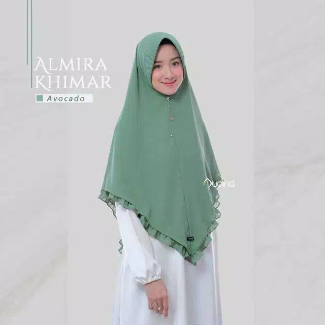 KHIMAR ALMIRA HIJAB INSTAN || AUDINA