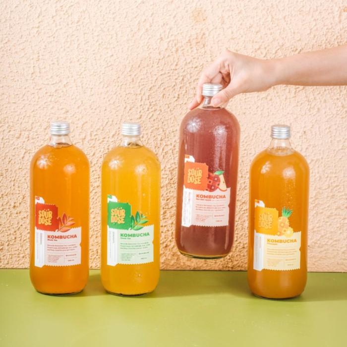 

Nay / [Beli 5 Gratis 1] Kombucha 1000Ml - 6 Bottle | By Sourdose