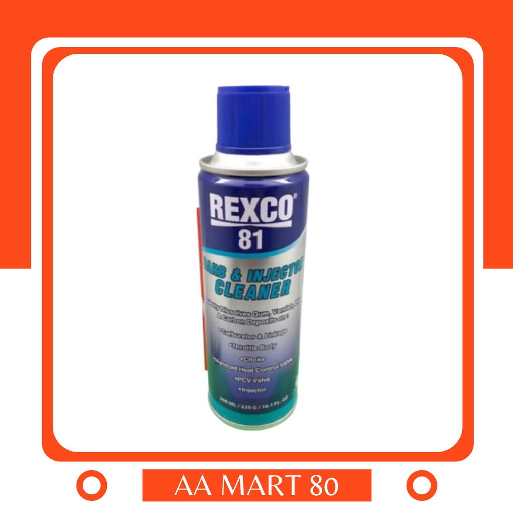 Rexco 81 300 ml Carb Injector Cleaner Rexco 81 Carburator Cleaner