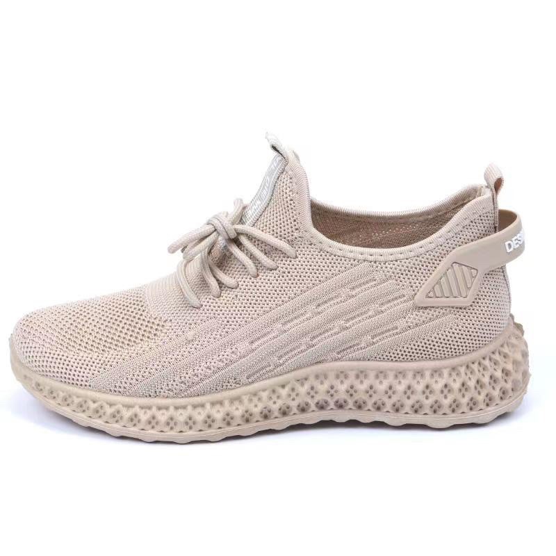 [GROSIR][COD] SEVEN_DAY SEPATU RAJUT WANITA OLAHRAGA IMPORT CASUAL KANVAS SHOES PINK QX-01