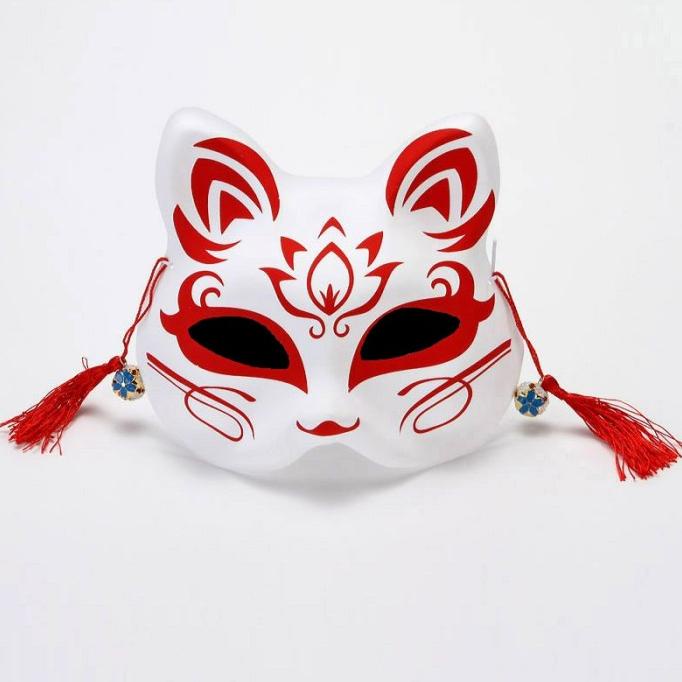 TOPENG HANTU JAPANESE KAWAI MASK CAT MASK TOPENG KUCING 1219 318 