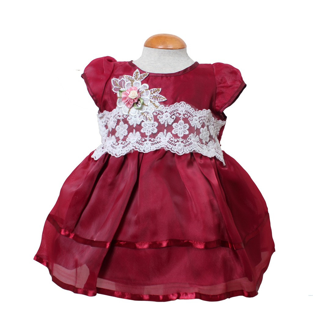 Dress Bayi Nita/Baju Anak Dan Dress Pesta Anak/ Pakaian Anak Murah/ Gaun Anak Cewek