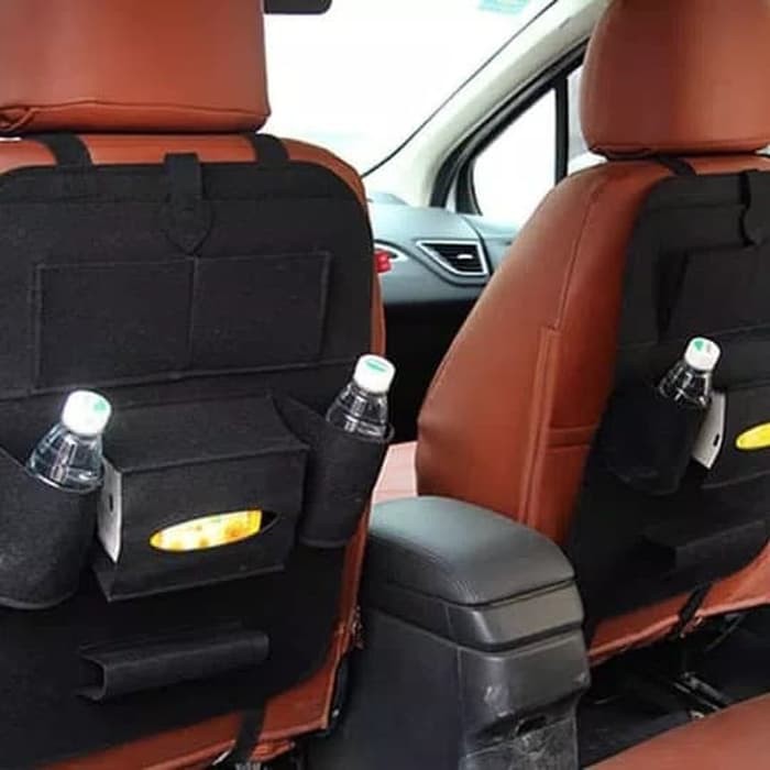 Tas Mobil Multifungsi di pasang dibelakang jok Car seat Organizer