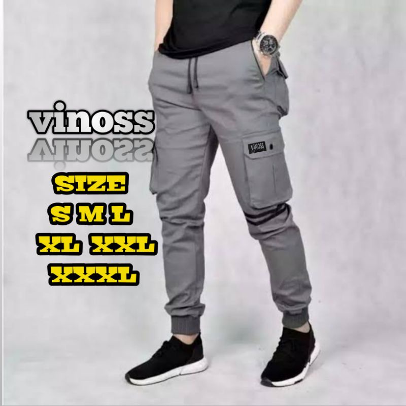 Celana Jogger High Waisted Terpopuler celana jogger cargo strip vinoss Celana Jogger Pria Wanita Anti Bakteri  Celana Jogger Katun Stretch Berkualitas Tinggi  Celana Jogger Anak Muda Bermotif Kekinian  Celana Jogger Pria Wanita Terbaru dan Trendi