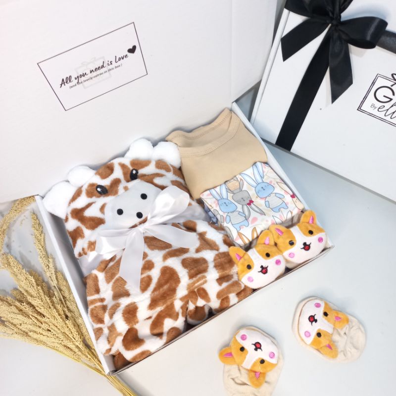 [SELIMUT KARAKTER] HAMPERS BABY BORN PREMIUM HAMPERS BAYI GIFT BOX KADO BAYI