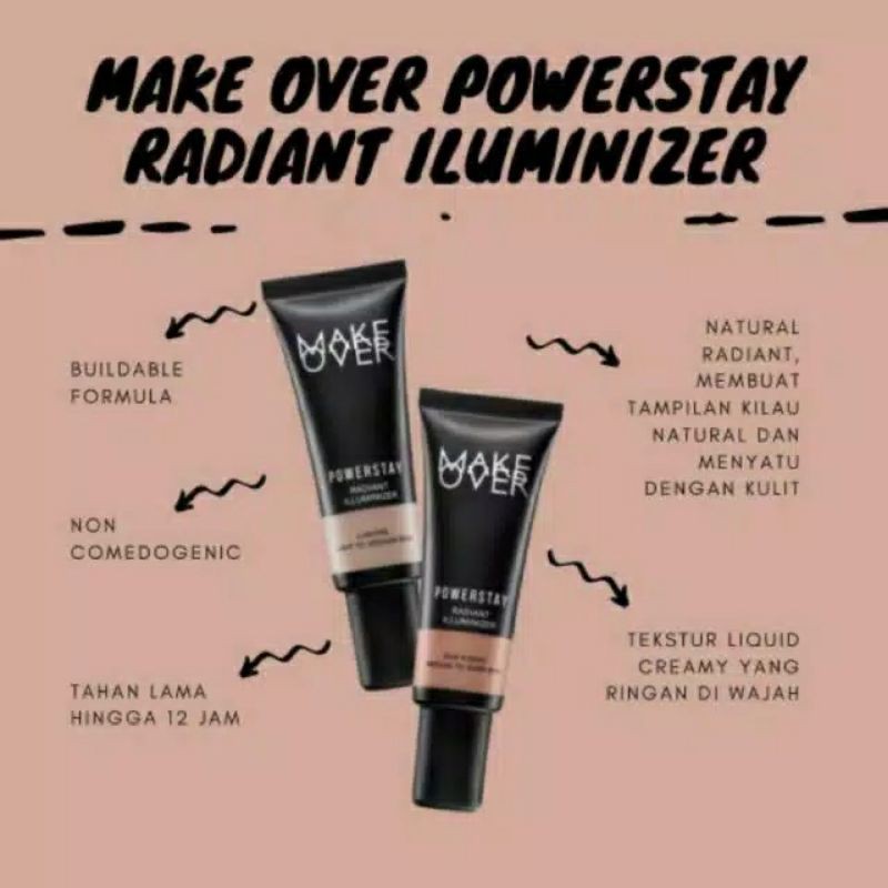 Make Over Powerstay Radiant Illuminizier 25gr