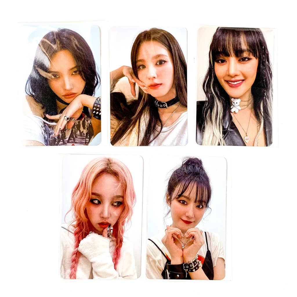 [sharing] (G)I-DLE : I NEVER DIE - APPLE MUSIC LUCKY DRAW APPMUS / DMM / KTOWN4U PHOTOCARD BENEFIT