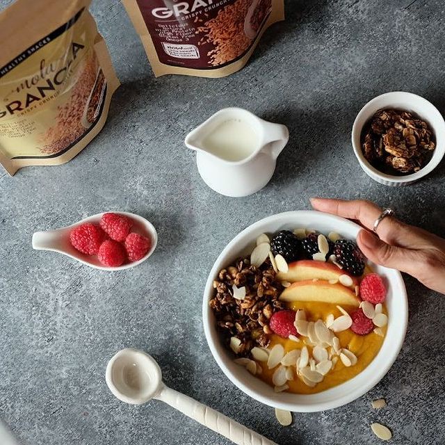 

Ay00! Mola Granola Menu Sarapan Sehat, Cemilan Diet, Sereal Sehat, Bergizi, High Quality