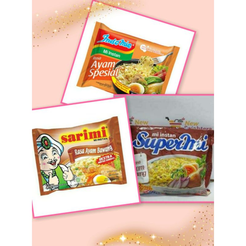 

Mie instan kuah murah