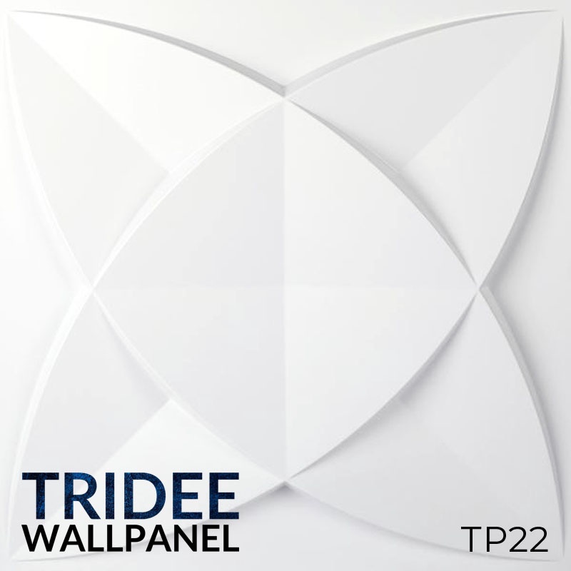 TRIDEE WALLPANEL | WALLPAPER DINDING DEKORASI | WALL PANEL 3D DINDING PVC-TP22 SUNFLOWER