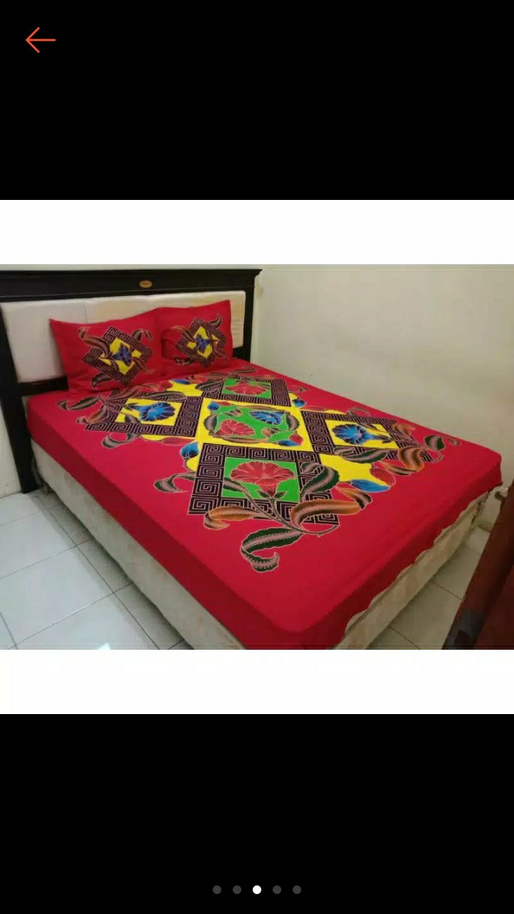 Sprei Batik Tulis Halus 180 X 200