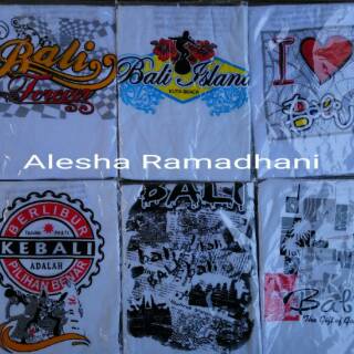 Paket 5 Pcs Kaos  Khas Bali  Shopee Indonesia 