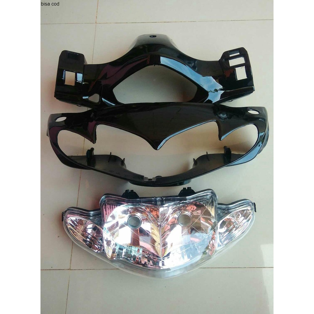 body bodi batok pala Shogun sp 125 depan belakang+replektor hitam terlaris