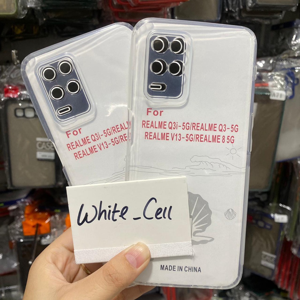 Realme 8 5G Case Ultra Clear HD Premium Transparan Jelly Silicon Softcase