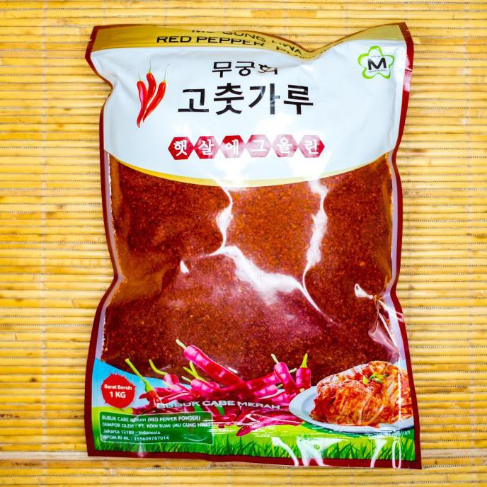 

ECERAN GOCHUGARU HOT PEPPER FLAKES (BUBUK CABE KASAR) - ISI 1KG
