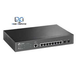 TP-LINK T2500G-10TS / TL-SG3210 8-Port Gigabit 2 SFP Managed Switch