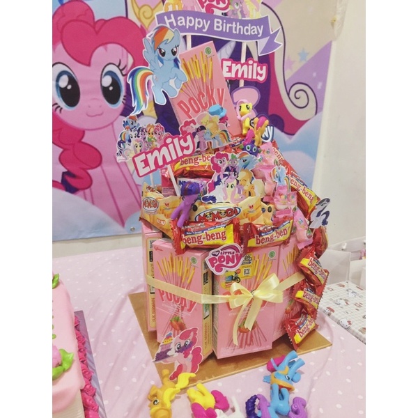 Cake Topper Paper / Cake Tower Topper Hiasan Kue Ulang Tahun Anak (Roblox/Frozen/Avengers/BT21/dll)