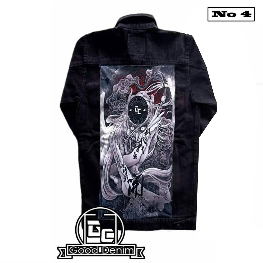 JAKET JEANS DENIM PRINTING PRIA GAMBAR BELAKANG 04