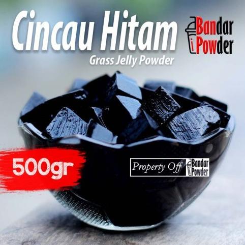 

`````````] Cincau Hitam Bubuk 500gr - Grass Jelly Powder - Aneka Topping Minuman