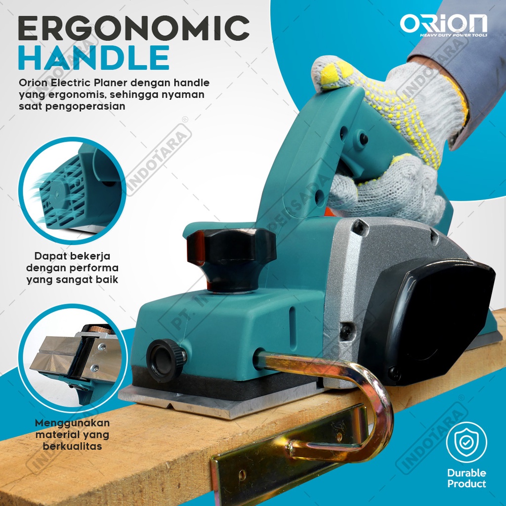 Mesin Serut Kayu Elektrik / Electric Wood Planer Machine Orion WP1900B