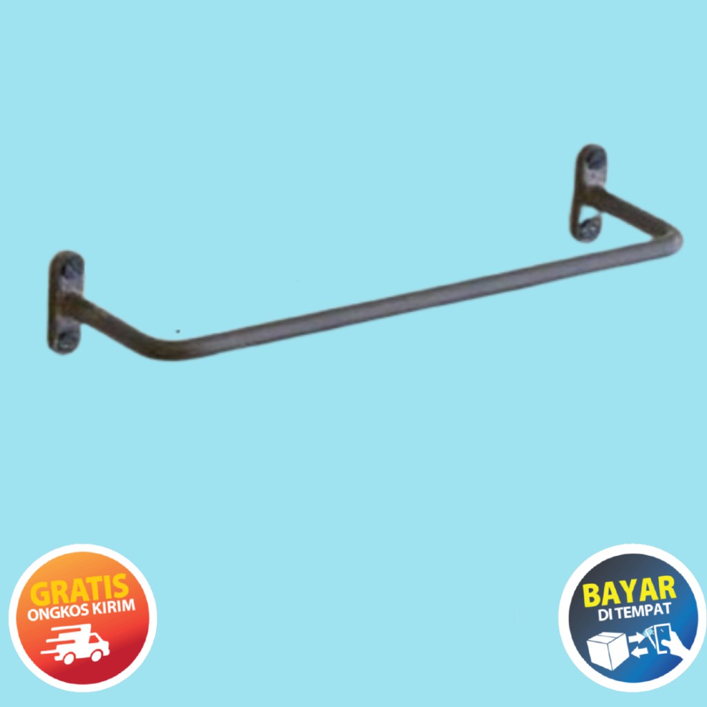 Gantungan Tempat Handuk Gantungan Handuk Tempel Didinding Rak Handuk Besi Serbaguna