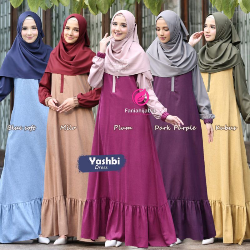 gamis yashbi by fania hijab