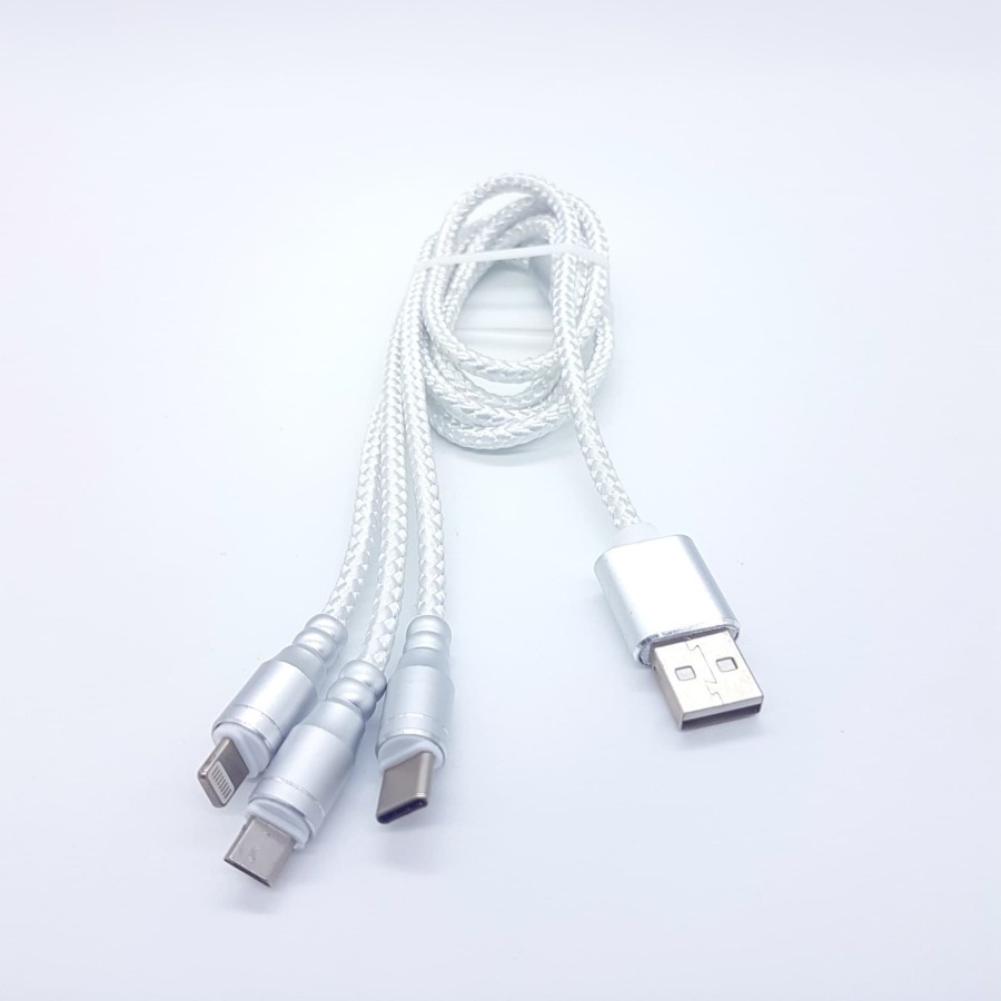 Fashion Cable Kabel 3 In 1 Universal / Kabel Data Multi Fungsi