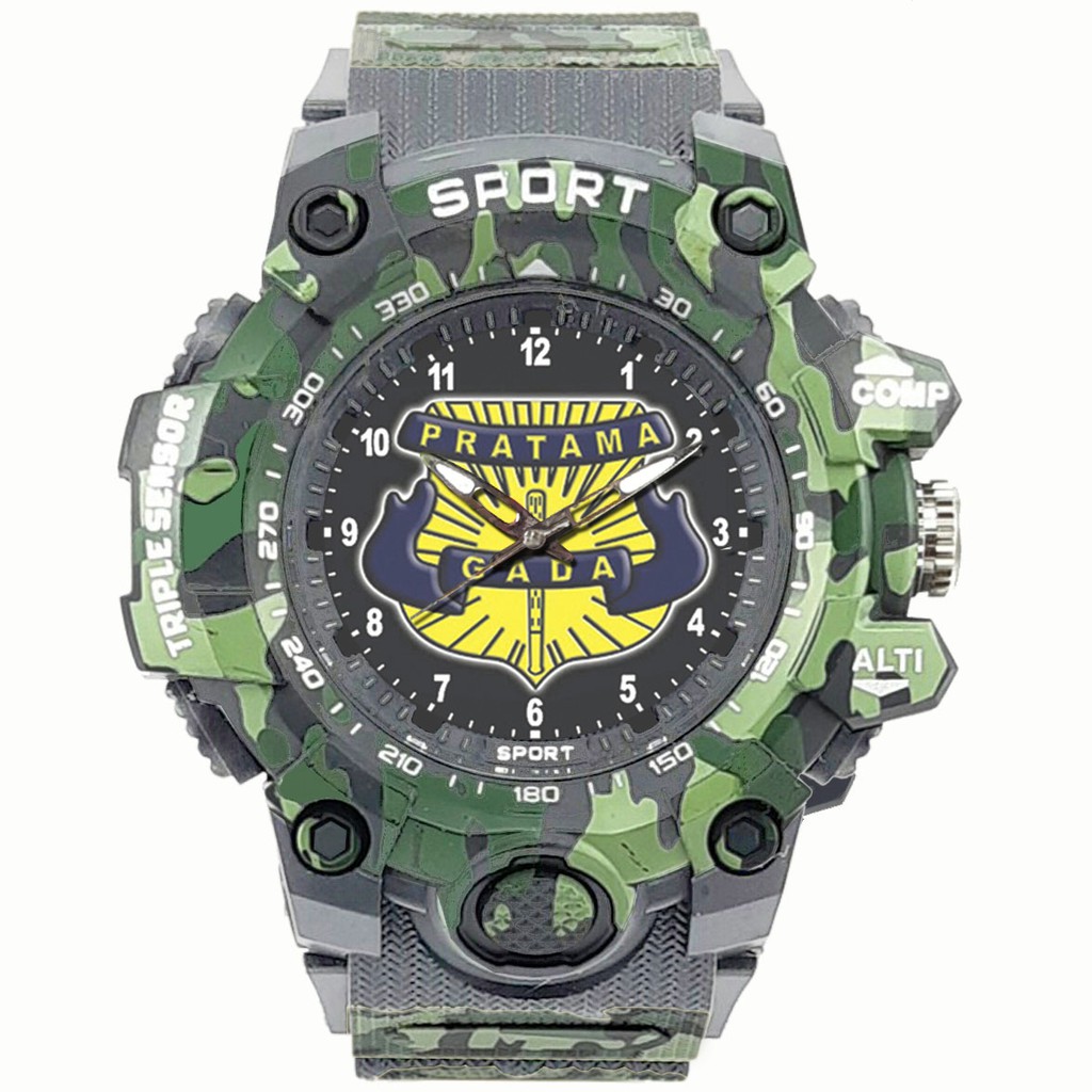 (EXCLUSIVE) JAM TANGAN GADA PRATAMA -SECURITY ARMY ABU ABU 1