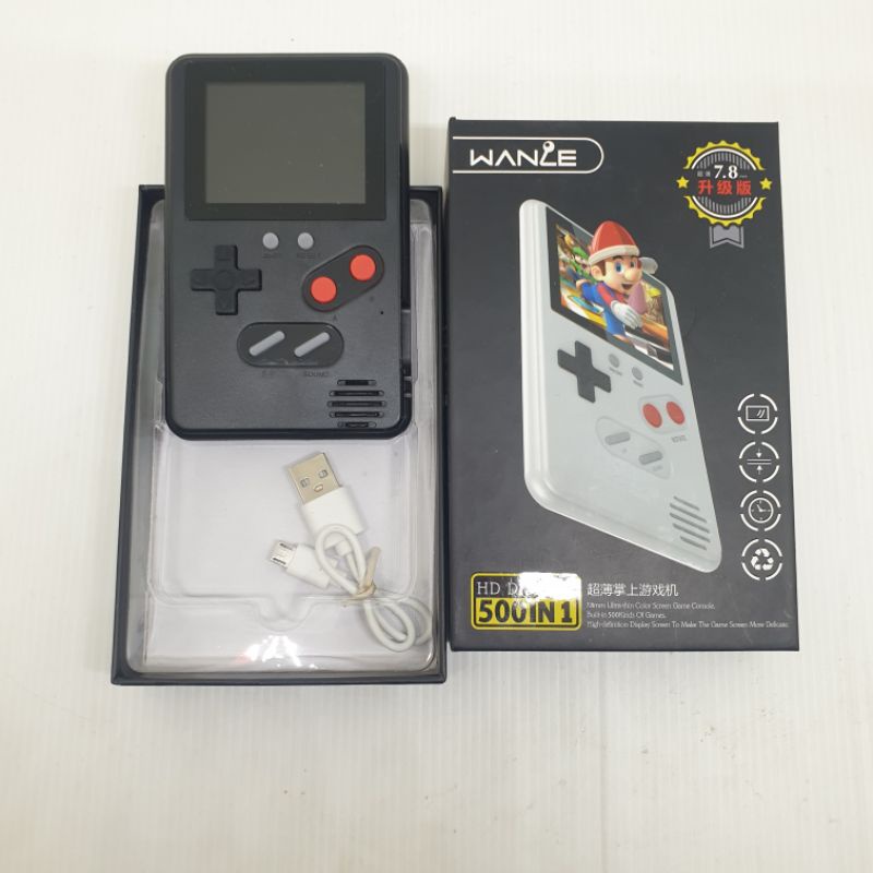 GAMEBOY 500 IN 1 HD DISPLAY / RETRO FC GAME 500 IN 1 