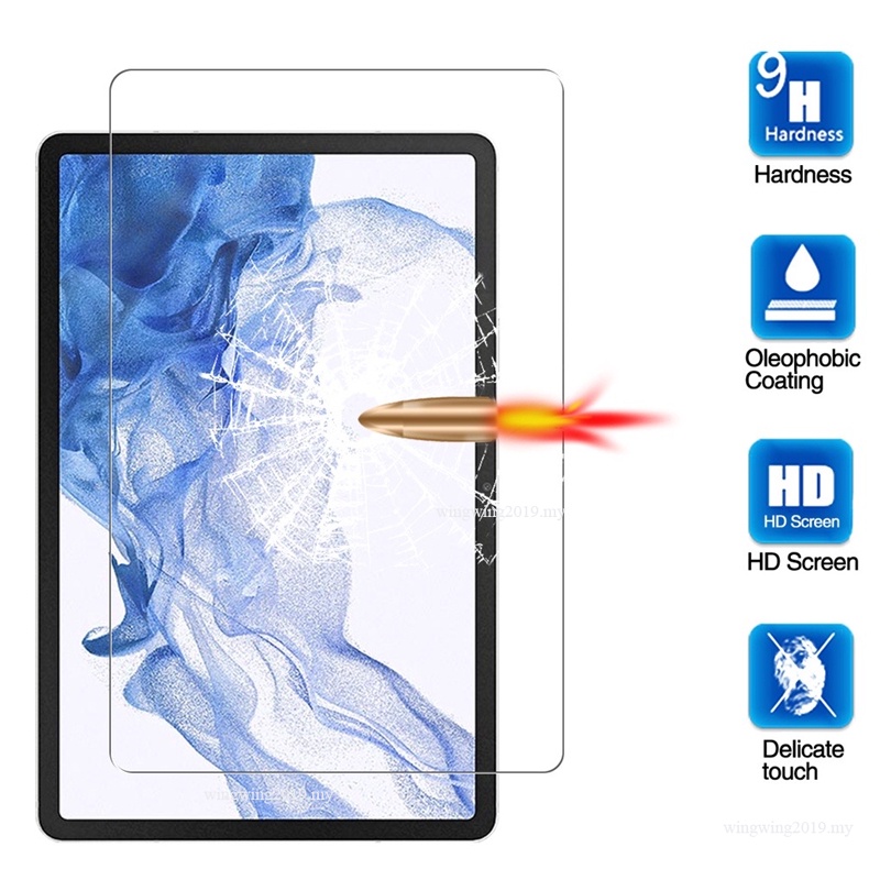 Pelindung Layar Tempered Glass 9h Anti Gores Untuk Tablet Samsung Galaxy Tab S8 11 Inch SM-X700 SM-X706 2022