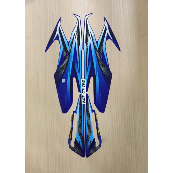 Stiker striping RX King 2005 Biru