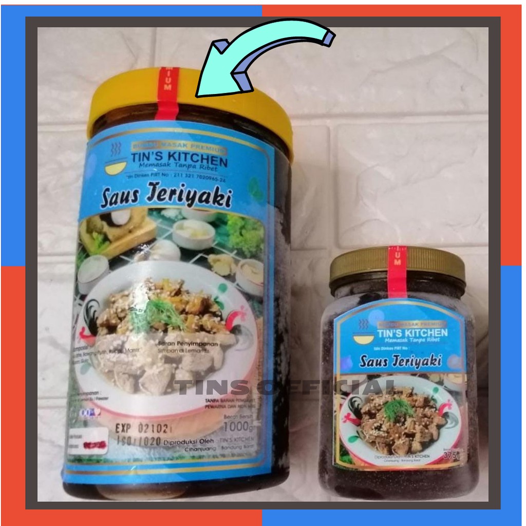 

Bumbu Masak TINS KITCHEN Saus Teriyaki Instan Praktis Premium Rasa Resto 1 Kg