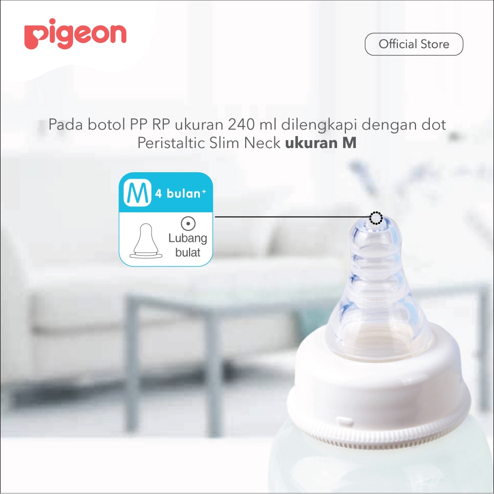 PIGEON Paket PP RP 240Ml | Botol Susu Bayi