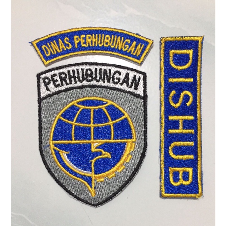 Badge/Patch DISHUB SET (bordir)