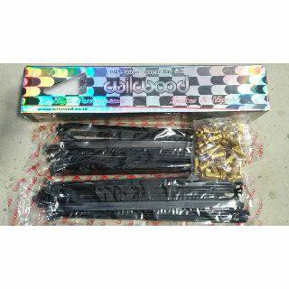 RUJI KLX 150 VELG 18-21 HITAM NEPEL GOLD