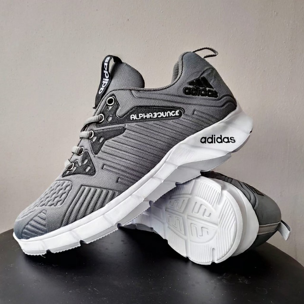 Sepatu Pria Sport Murah Adidas Alphabounce Terbaru Sepatu Sneakers Olahraga Terlaris