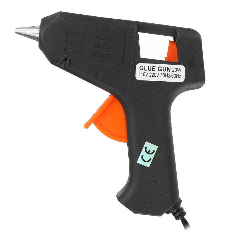 HOT MELT GLUE GUN LEM TEMBAK Kecil 20W ALAT LEM Bakar gratis lem bakar Stick