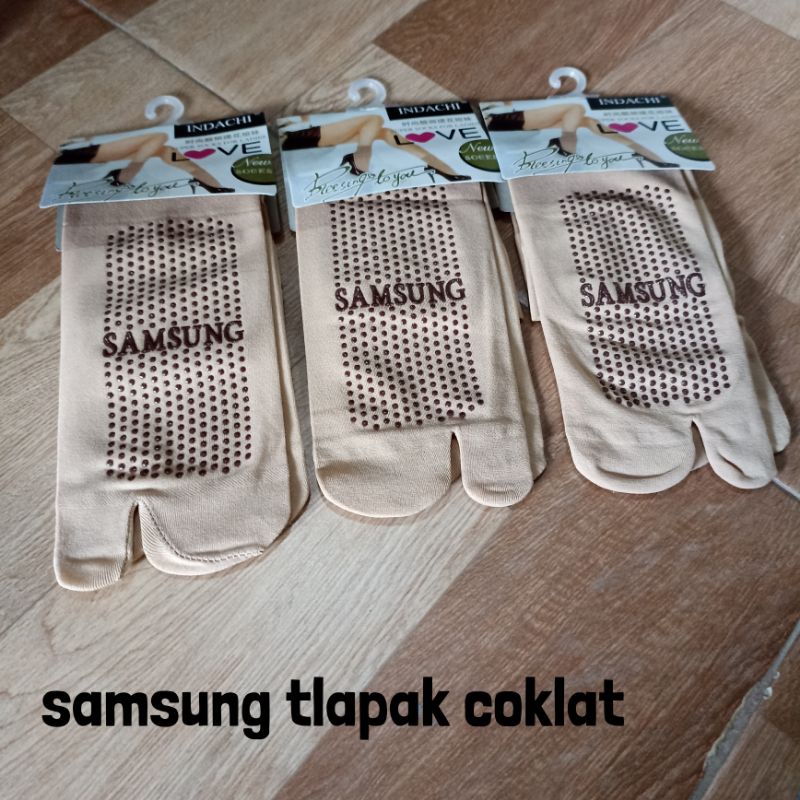 (SAMSUNG) kaos kaki jempol anti slip panjang sampai atas mata kaki