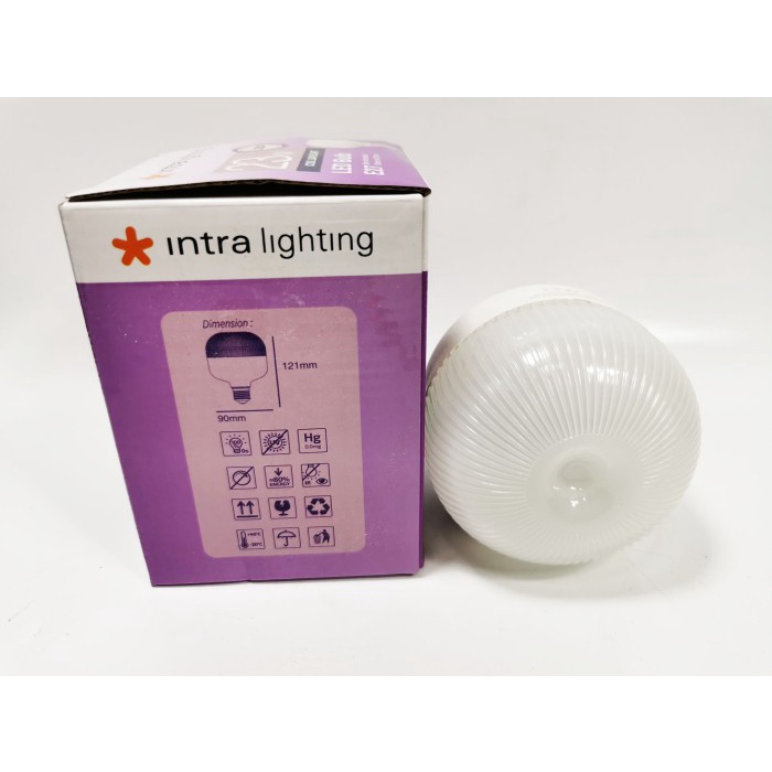 lampu led bulb 23w little apple intra lighting Cahaya PUTIH Grs 2 thn Original