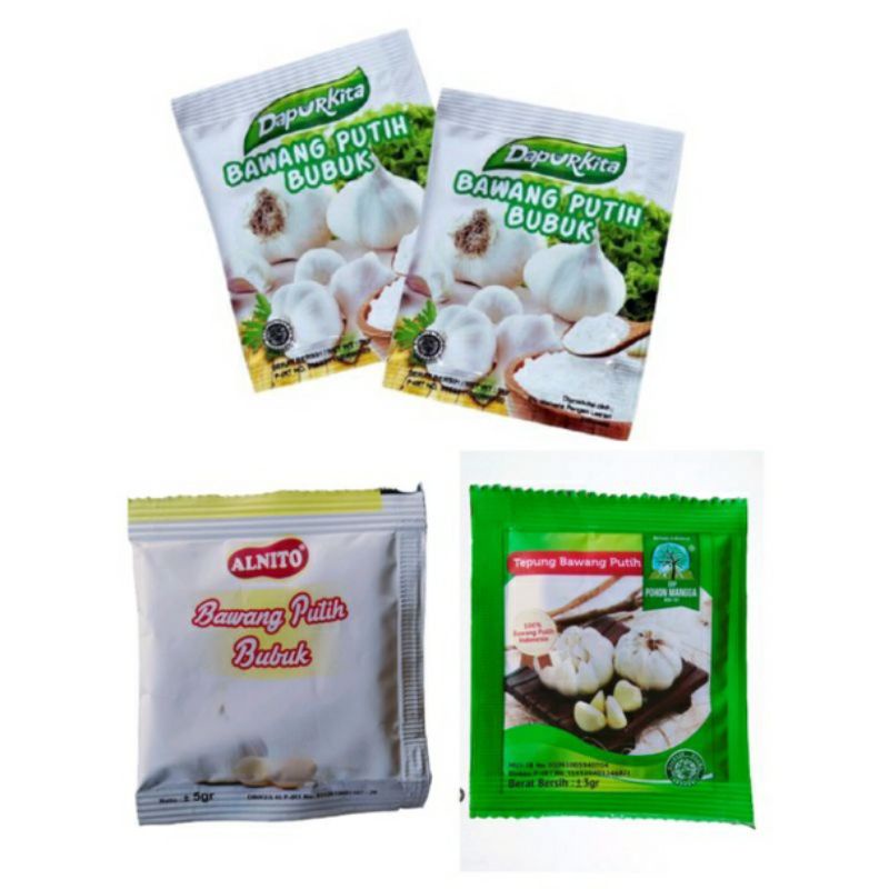 

Bawang putih bubuk 5 pcs