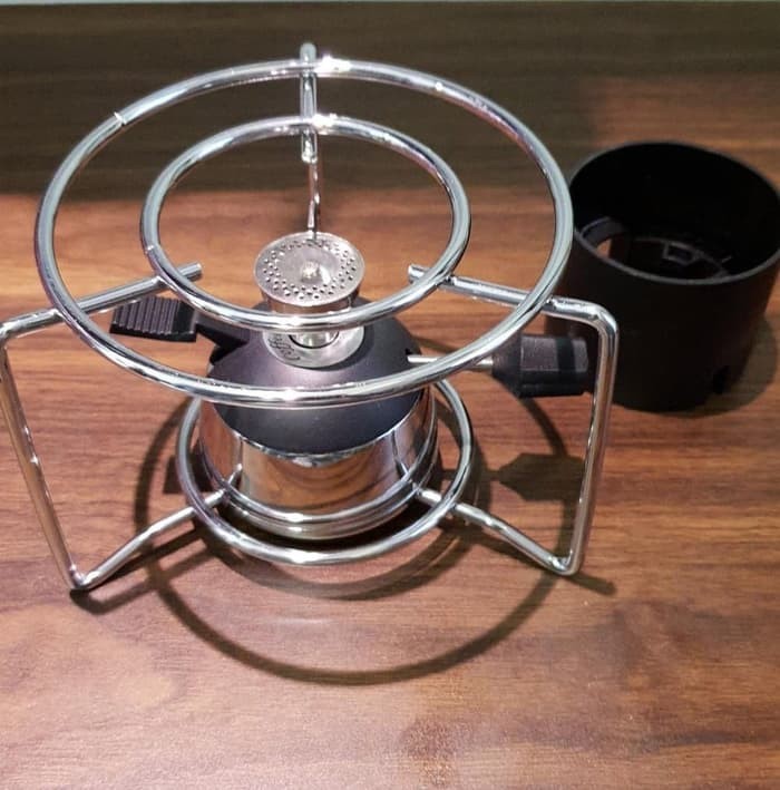 Stand Stainless Dudukan Kompor Kopi stand burner stainless