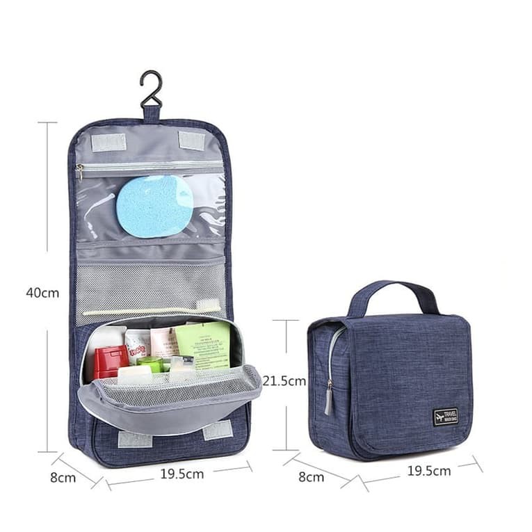 Korean Travel WASH BAG (Tas tempat ksometik dan perlengkapan mandi)