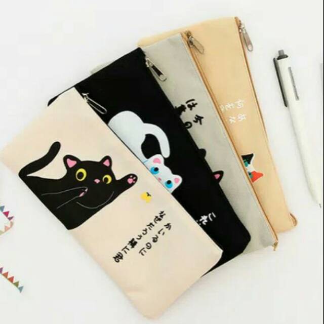 

Tempat Pensil Kain Kucing