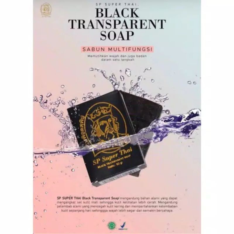 sabun black soap sp thai bpom anti flek