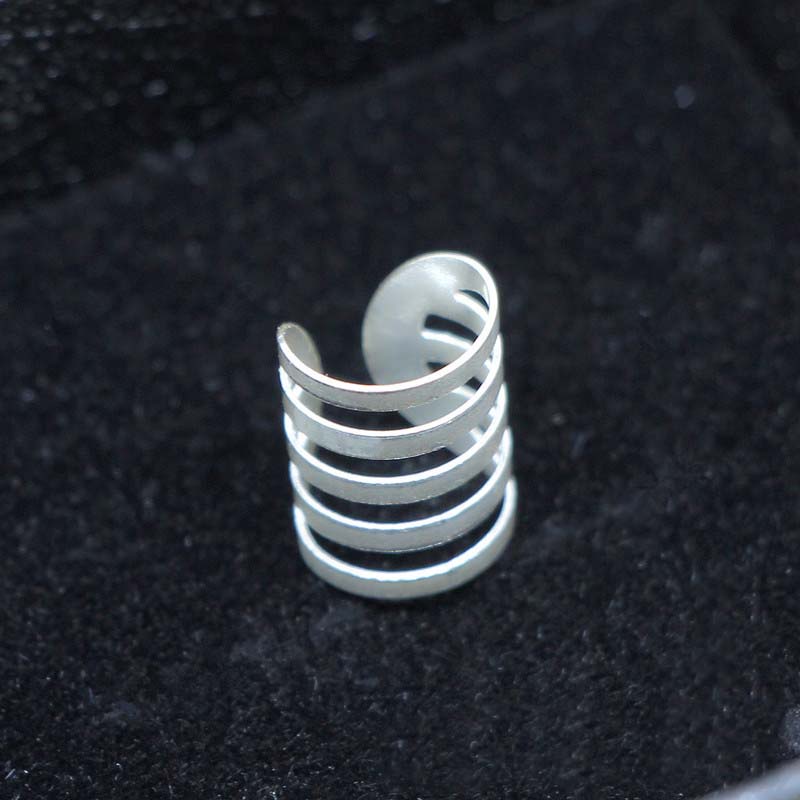 1 Pc Anting Hypoallergenic Bahan 925 Sterling Silver Untuk Unisex