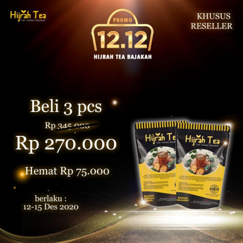 Promo Hijrah Tea Bajakah